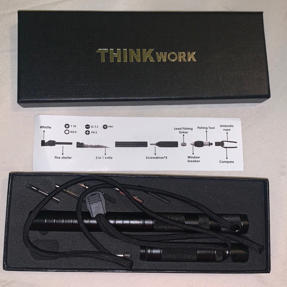 Think work emergency survival kit